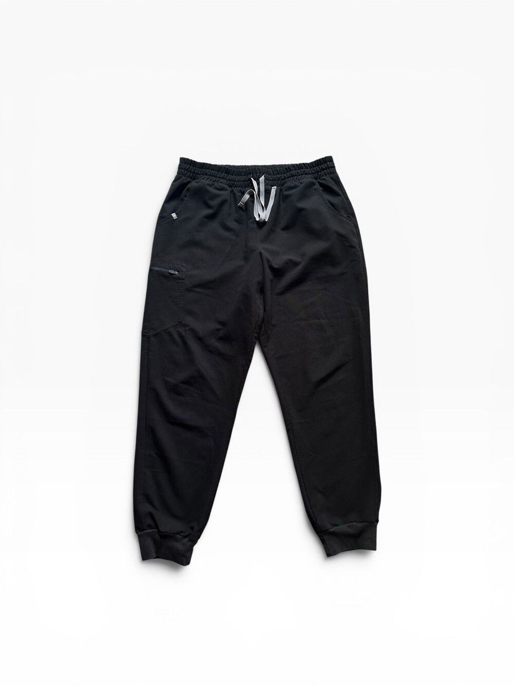 Figs Zamora Scrub Pants Large Technical Collection Black Utility Cargo Joggers
